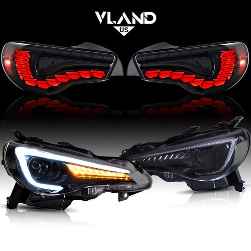 Vland led headlights tail - led,